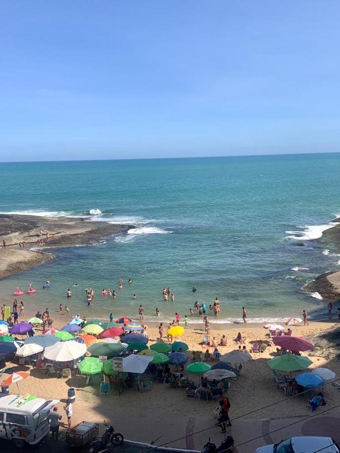 Apartamento Pe Na Areia E Aguas Tranquilas No Centro De Guarapari Eksteriør billede